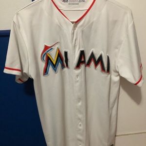 Jose fernandez 2016 Miami Marlins jersey youth XL